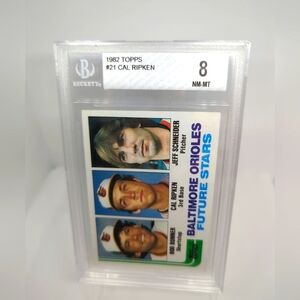 1982 Topps-Graded Future Stars #21 Jeff Schneider Bobby Bonner, Cal Ripken (RC)